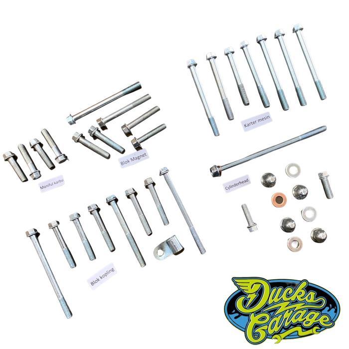 baut baud mesin set honda astrea grand astrea star astrea prima