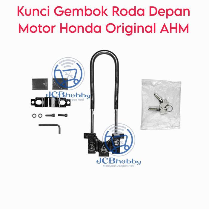 Kunci Gembok Roda Depan Motor Honda Original Ahm