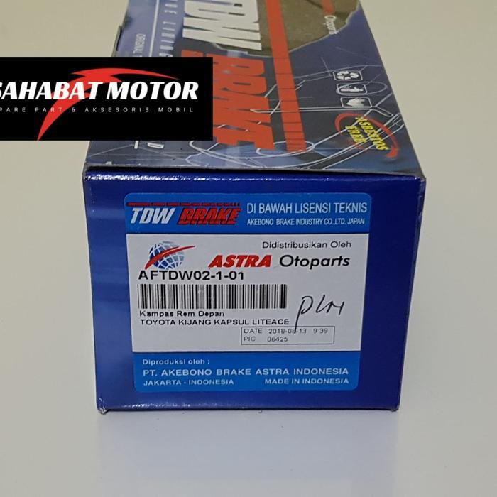 Kampas Rem Depan Kijang Kapsul 7K Kijang Kapsul Efi 2.0 Tdw Astra