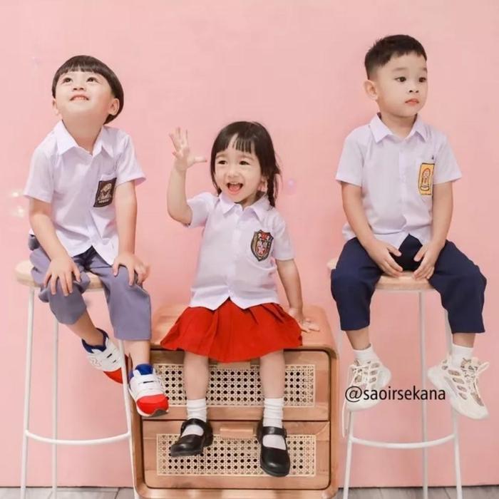 Saoirse'S Seragam Nasional - Uniform Sd Smp Sma Bayi Balita Batita Anak Perempuan Dan Laki-Laki Baju