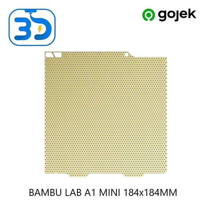 TERLARIS Double Side Honeycomb Bed for Bambu Lab A1 Mini 184*184mm Spring Steel Sheet