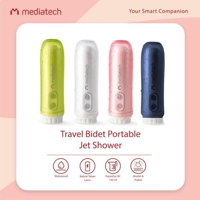 MEDIATECH TRAVEL BIDET PORTABLE ELECTRIC SPRAY BIDET- 82572