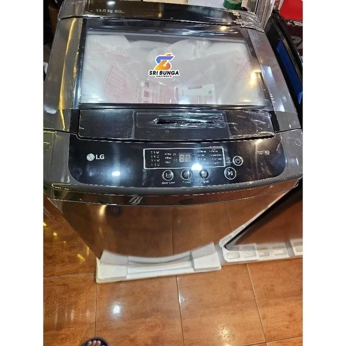 Mesin Cuci 1 Tabung LG 2313VSPB Top Loading 13 kg Smart Inverter