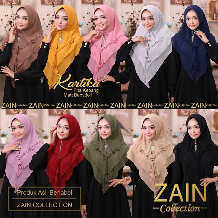 JILBAB KHIMAR KARTIKA KEPANG ORIGINAL ZAIN COLLECTION Gratis Ongkir
