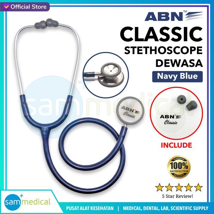 ABN CLASSIC STETHOSCOPE ADULT / STETOSKOP DEWASA / STETOSKOP KLASIK DEWASA