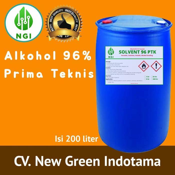 ALKOHOL PRIMA TEKNIS 96% - 1 DRUM (200 LITER)