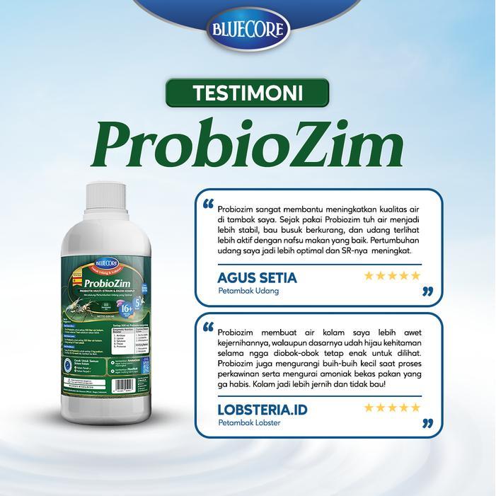 BLUECORE PROBIOZIM PROBIOTIK UDANG VANAME DAN LOBSTER AIR TAWAR, ATASI MASALAH KUALITAS AIR DI