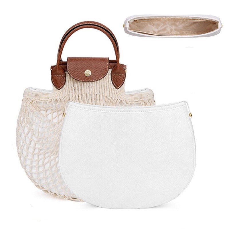 Suitable for Longchamp Filet Bag Inner Lining Longchamp Shopping Mesh Bag Large Inner Organizer