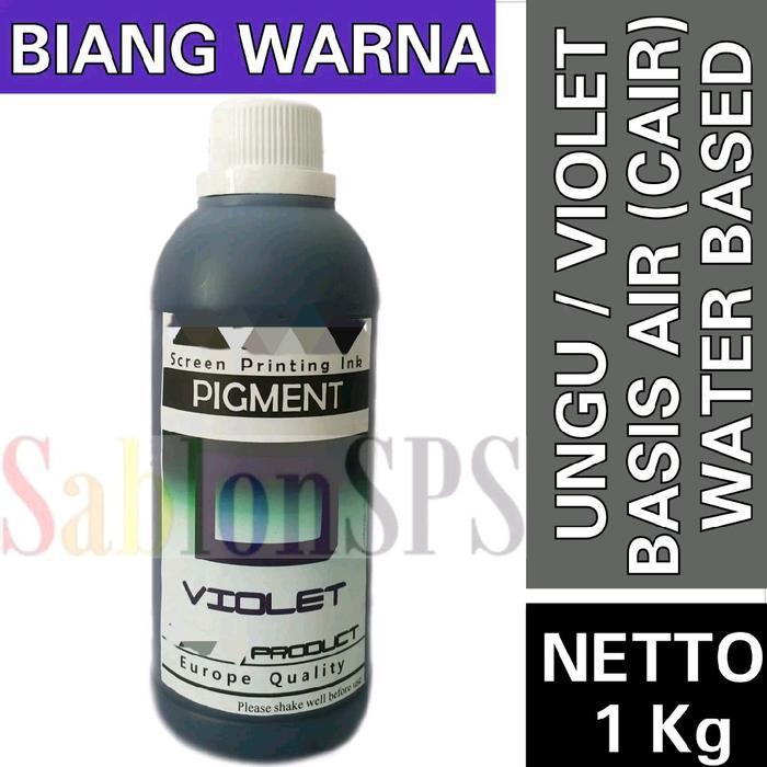 BIANG WARNA CAT SABLON WARNA VIOLET 1KG