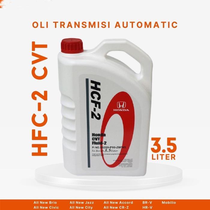 HCF-2 CVT OLI TRANSMISI MATIC HONDA MOBILIO BRV HRV JAZZ RS GK5 2015-