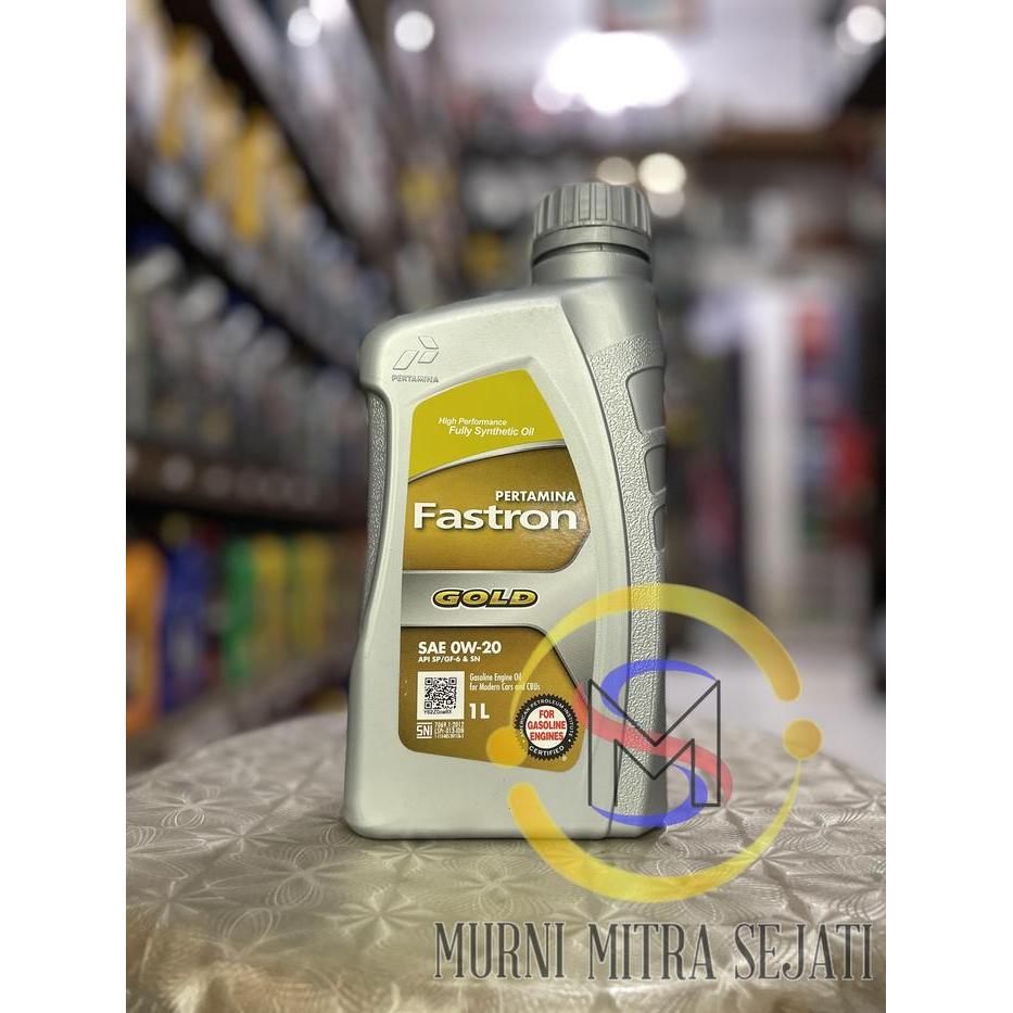 PERTAMINA FASTRON GOLD SAE 0W-20 OLI 0 W 0W20 1 L