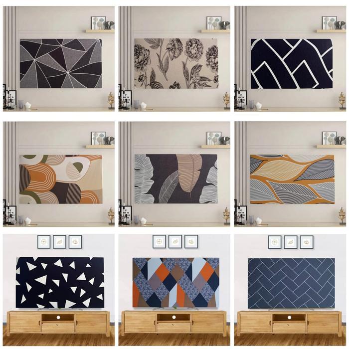 Sarung TV/Sarung Monitor Komputer/Cover Penutup TV/Komputer elastis