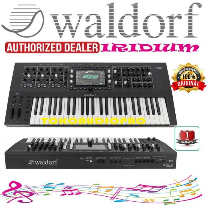 Synthesizer Waldorf Iridium Keyboard 49-Key Synthesizer Keyboard Co