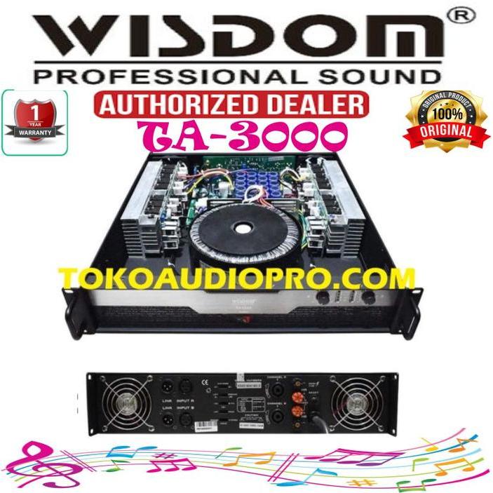 Power Wisdom Ta3000 Power Amplifier Co