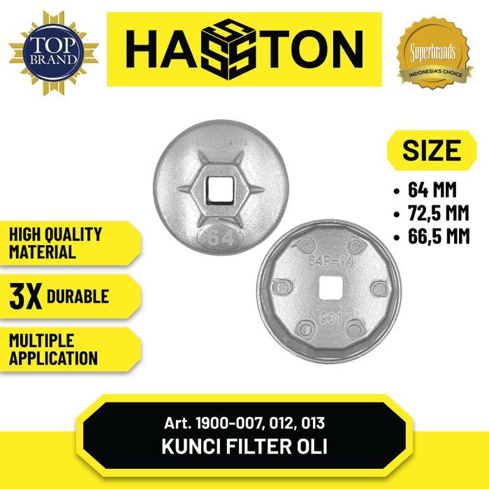 Hasston Kunci Oli Filter Mangkok 64mm / Oil Filter Wrench (1900-007)