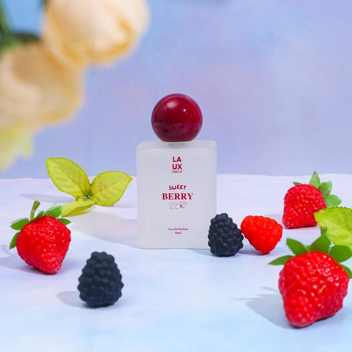 Laux Perfume Sweet Berry Eau De Parfum 30 & 50 Ml Aroma Manis Segar Floral Berry Soft Fresh Bpom