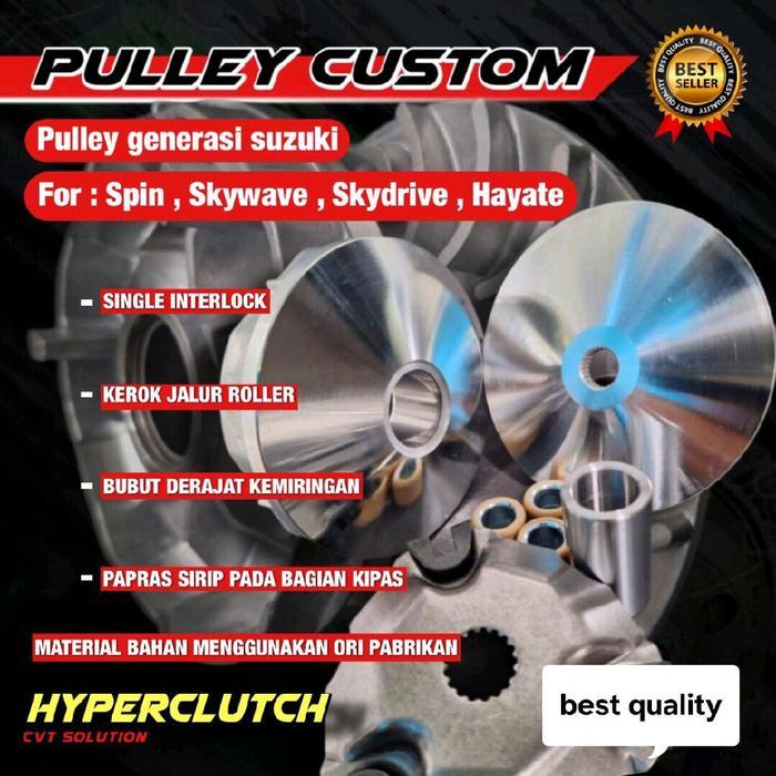 Pulley Custom Suzuki Spin, Skywave, Skydrive, Hayate