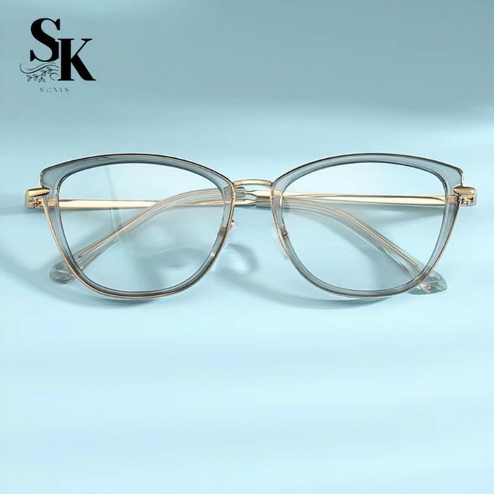 Kacamata PHOTOCROMIC MINUS 0.25 S/D 6.00 WANITA 95920 minus photocromic korea style viral termurah