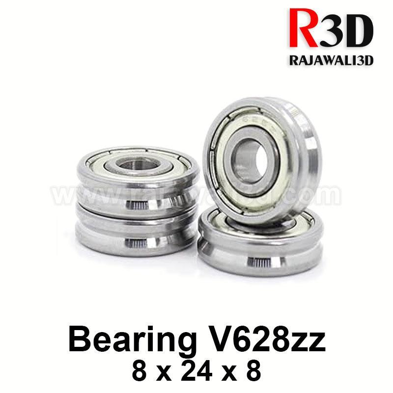 V628zz V 628zz V Groove Ball Bearing Wheel Ball Bearing 8 x 24 x 8