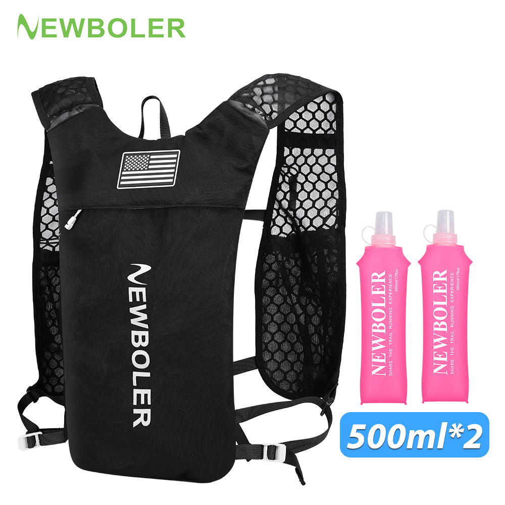 Trail Running Ultralight Backpack Running Hydration Vest Breathable Marathon Running Backpack Water
