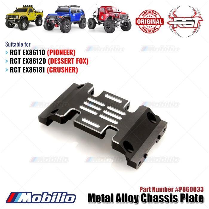 RGT Part #P860033 Metal Alloy Chassis Plate RC EX86110 EX86120 EX86181 Crawler Adventure