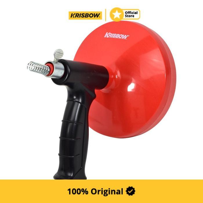 Krisbow Drain Cleaner 6Mmx5M Drum Auger