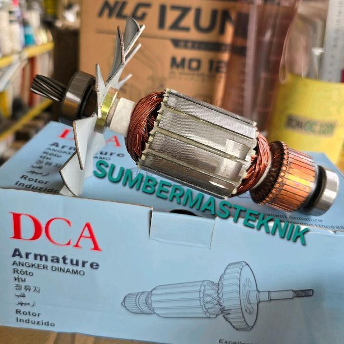 Armature Makita 5900 B Angker Rotor Dinamo Mesin Circular Saw Makita 9" 5900B Dca