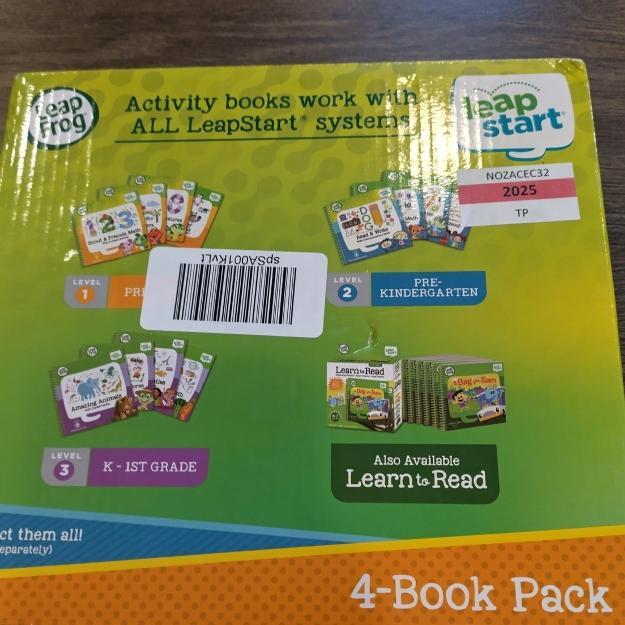Leapfrog LeapStart Preschool 4-in-1 Activity Book Bundle Original