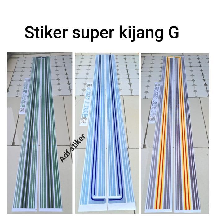 stiker body super kijang G / stiker kijang super G / stiker list body kijang super