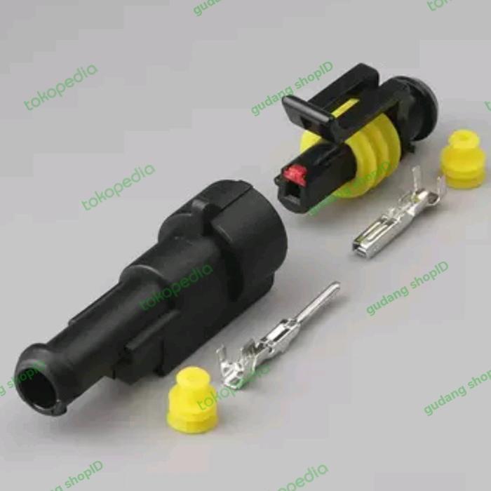 "New" soket waterproof konektor waterproof 1 2 3 4 5 6 pin socket anti air ORIGINAL