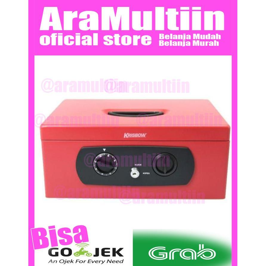Krisbow Cash Box- Merah