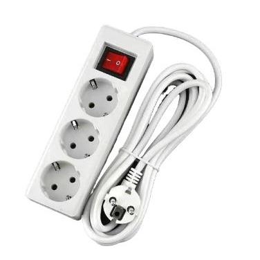 MNTB" SNI STOP KONTAK 3 LUBANG PANJANG 3M + KABEL / STOP KONTAK KABEL