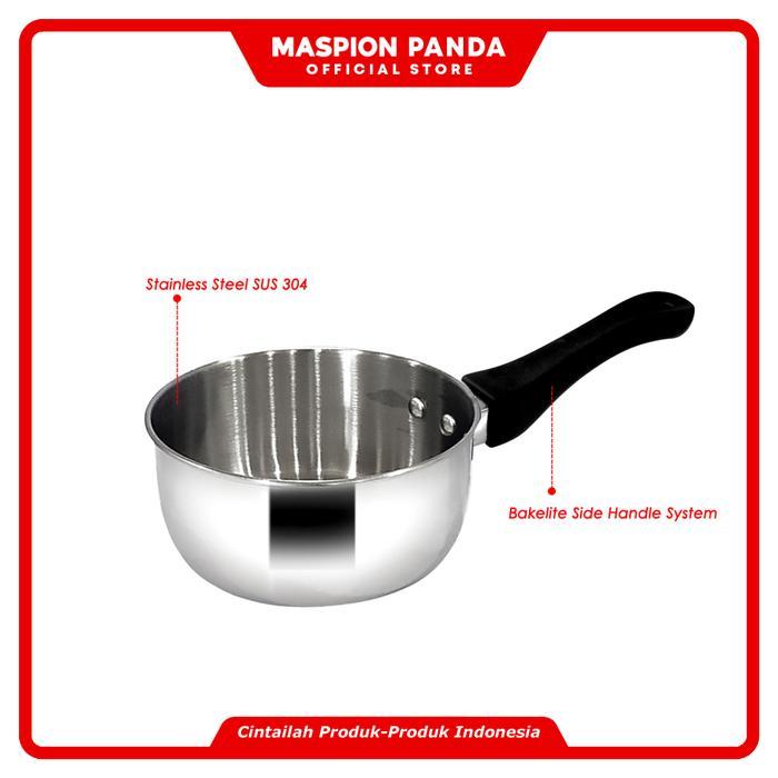 Maspion New Prisma Set G - Wajan 30 cm & Panci 16 cm Stainless Steel