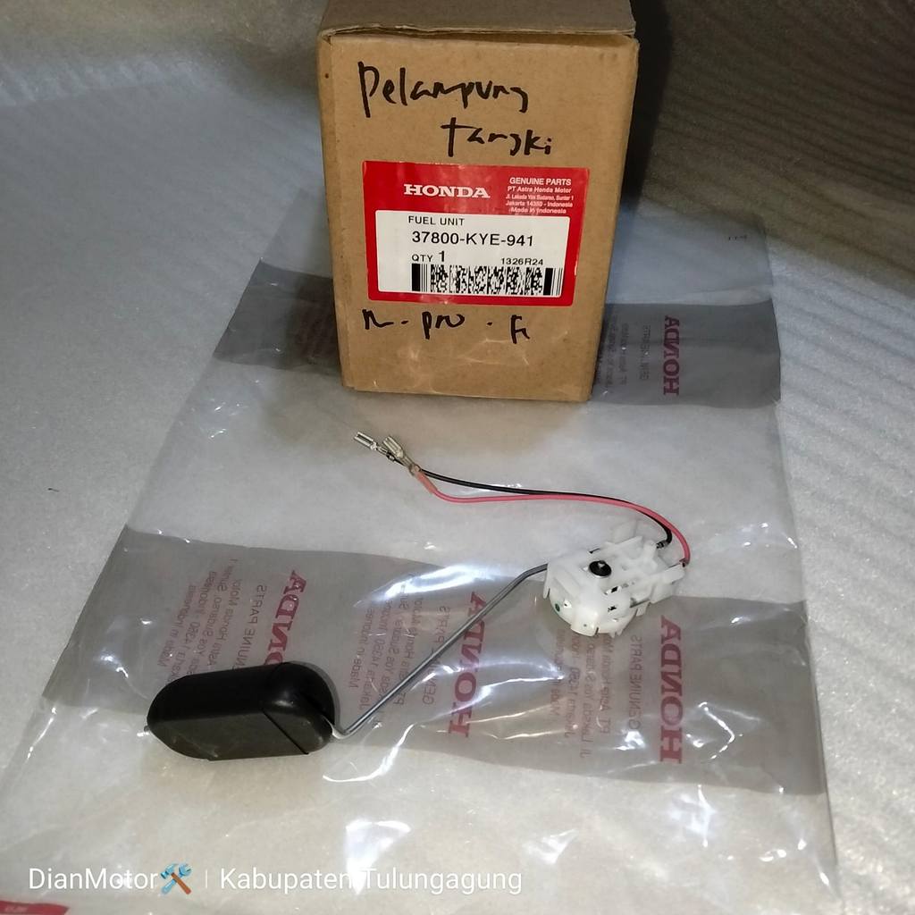 AHM 37800KYE941 PELAMPUNG TANGKI MEGAPRO FI ORIGINAL