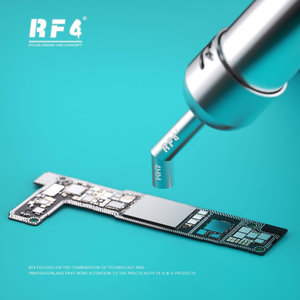 RF4 hot air gun nozzle set, interchangeable size, fast air collection, hot air gun auxiliary,