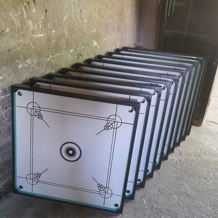 Best Seller Karambol 1 Set Ukuran Komplit,Karambol Jumbo Kayu Permainan Original