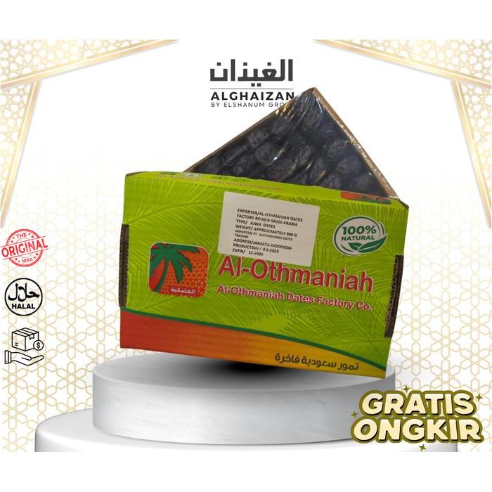 Kurma Ajwa Ruthab GRADE A Kurma Nabi kering semi basah Tidak terlalu manis Alghaizan Pusat