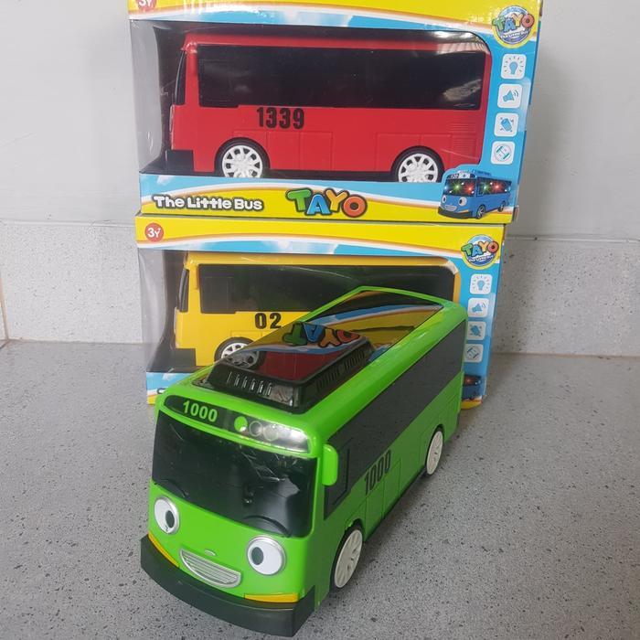 Mainan Bus Tayo - Mainan Bis Tayo Bisa Jalan dan Lagu