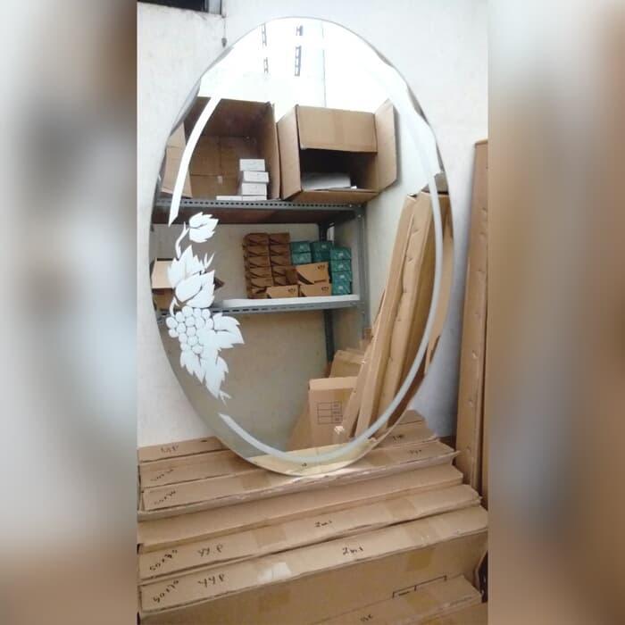 Cermin Wastafel / Kamar Mandi Oval