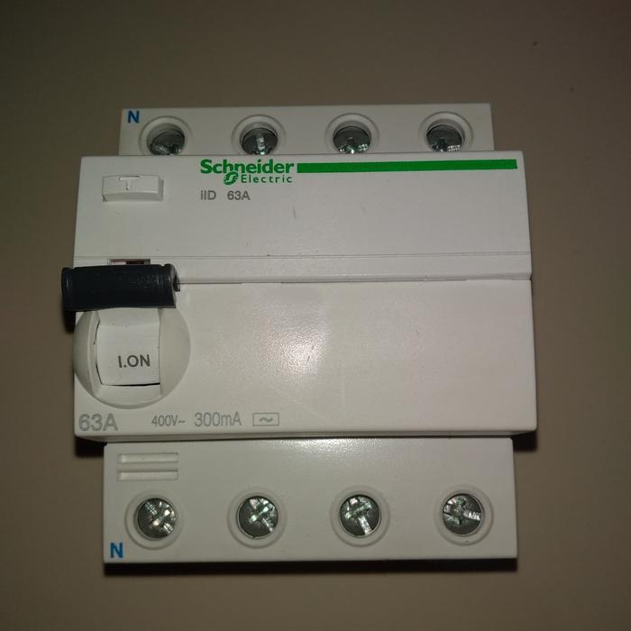 Elcb Rccb 4P 63A 300Ma Schneider