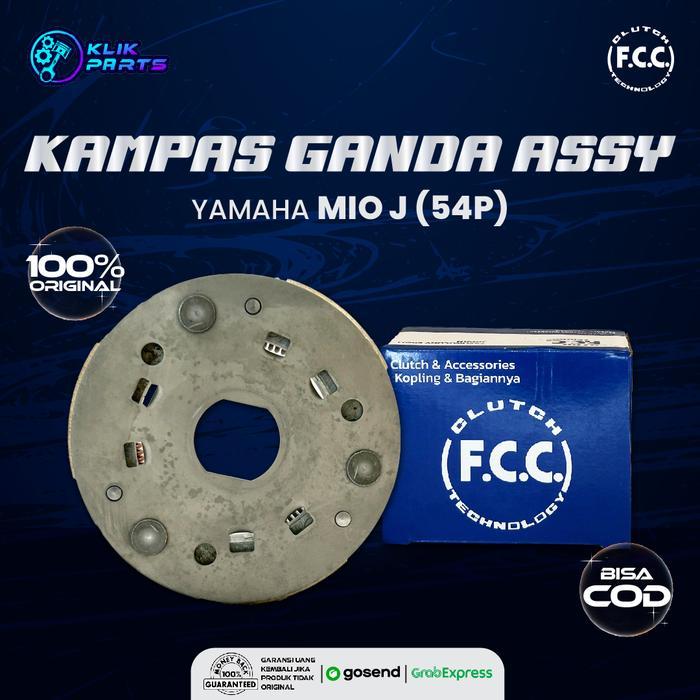 FCC Kampas Ganda Assembly Set Motor Yamaha Mio J (54P) Original