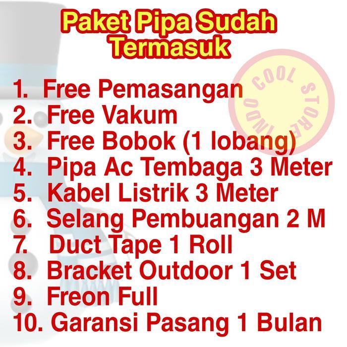 Daikin AC Beta Inverter 1/2 PK FTKE15-YV 5000 Btu/h Garansi 3 Tahun Sparepart 5 Tahun Kompresor