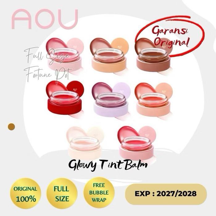 [Ready] AOU Glowy Tint Balm - AOU Lip Balm