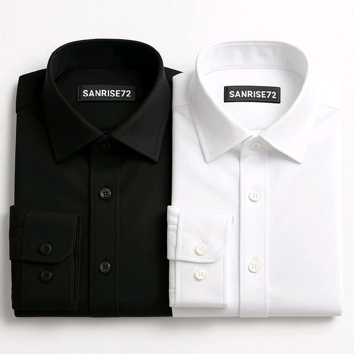 READY Toyobo Paket Hemat 2 Pcs Kemeja PREMIUM Polos Lengan Panjang Kain TOYOBO Abu Cream Maroon Army