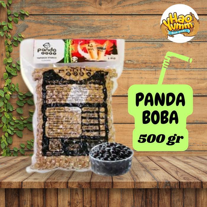 [500Gr Pandaboba] Haoyumm Boba Pearl Tapioka 500Gr