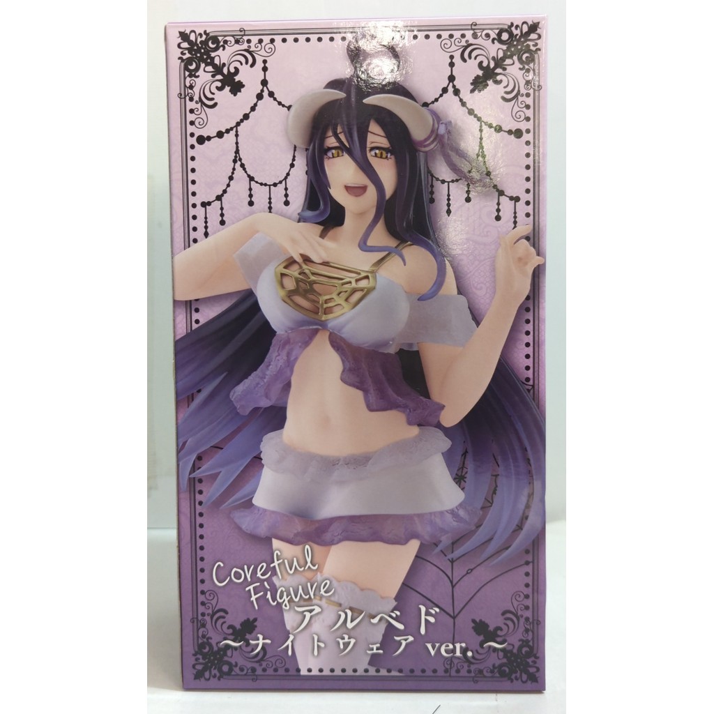 Taito Coreful Figure Overlord - Albedo Nightwear Ver