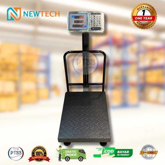 timbangan duduk digital NEWTECH 200kg / timbangan barang 200 kg