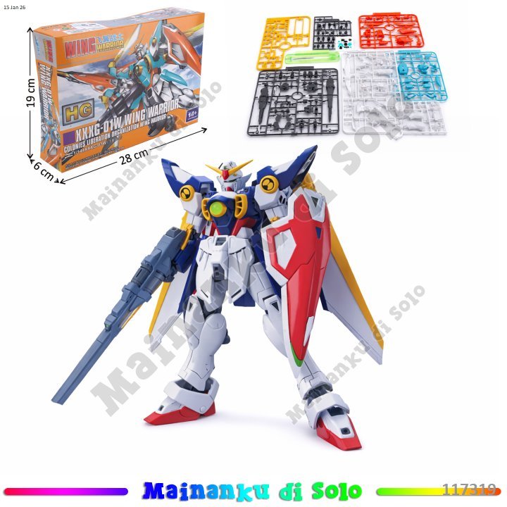 [Mainanku] Mainan Robot 1:144 XXXG-01W