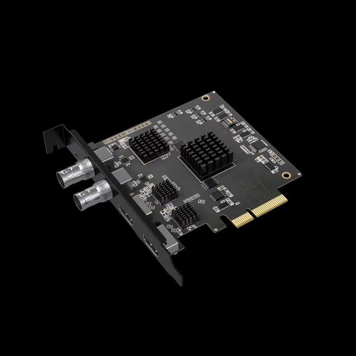 Premium Vmix 2Hdmi + 2Sdi Capture Card For Mixing Streaming -Obs Vmox Wirecast Original