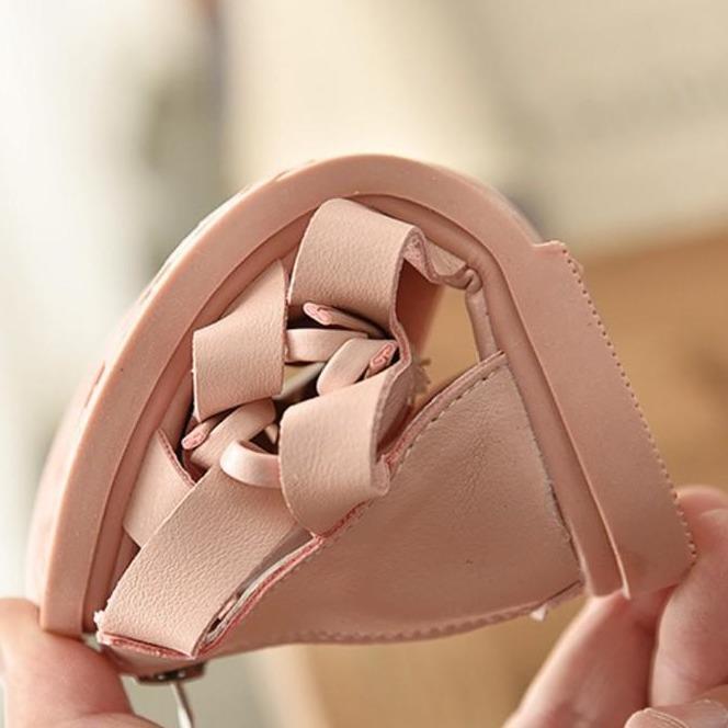 Preciousone - Sepatu Sandal Romawi Anak Perempuan Motif 4 Pita-Ss01 Tbk